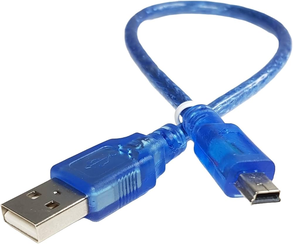 USB Cable for Arduino Nano (30 cm) – Data & Power Cable