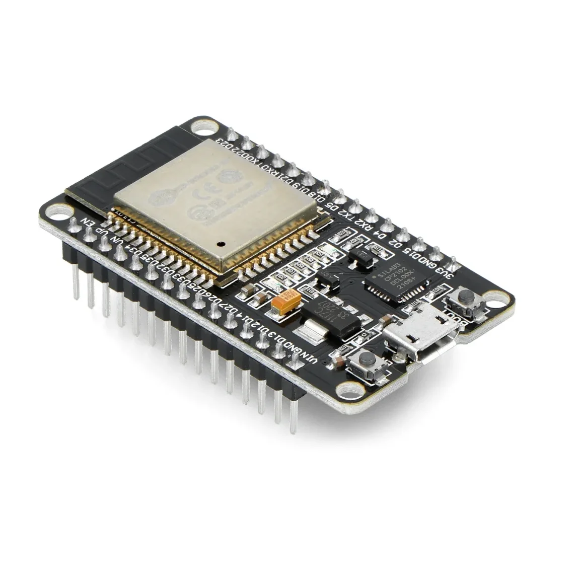 ESP32 30-Pin Development Board with WiFi & Bluetooth CP2102 micro USB