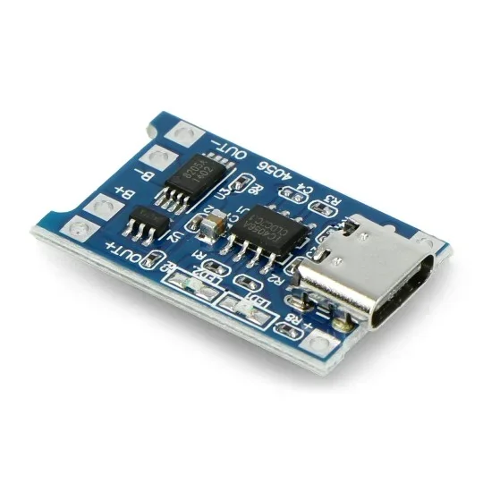 TP4056 TYPE-C Lithium Battery Charging Board Module 1A with Battery Protection