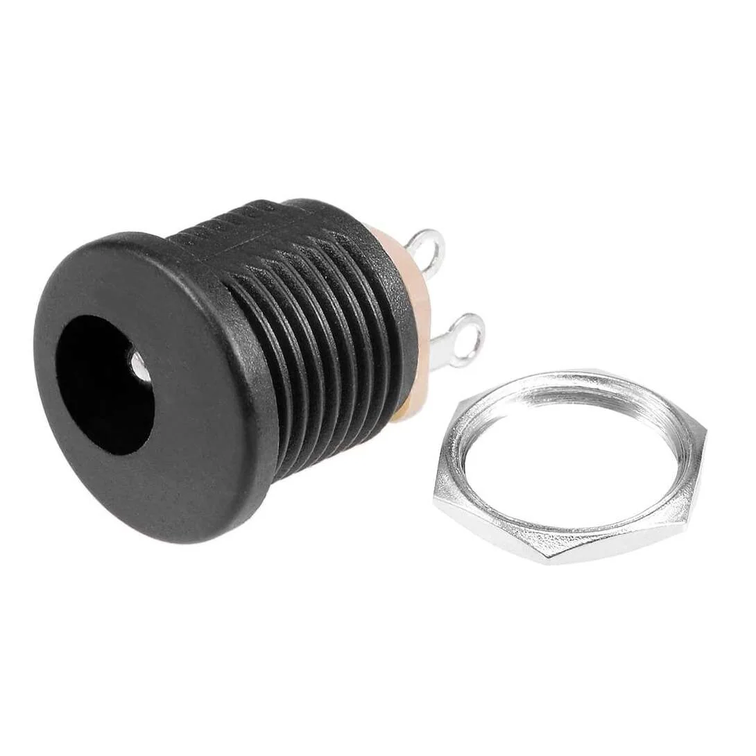 DC Power Jack Socket Female Panel Mount 5.5x2.1mm