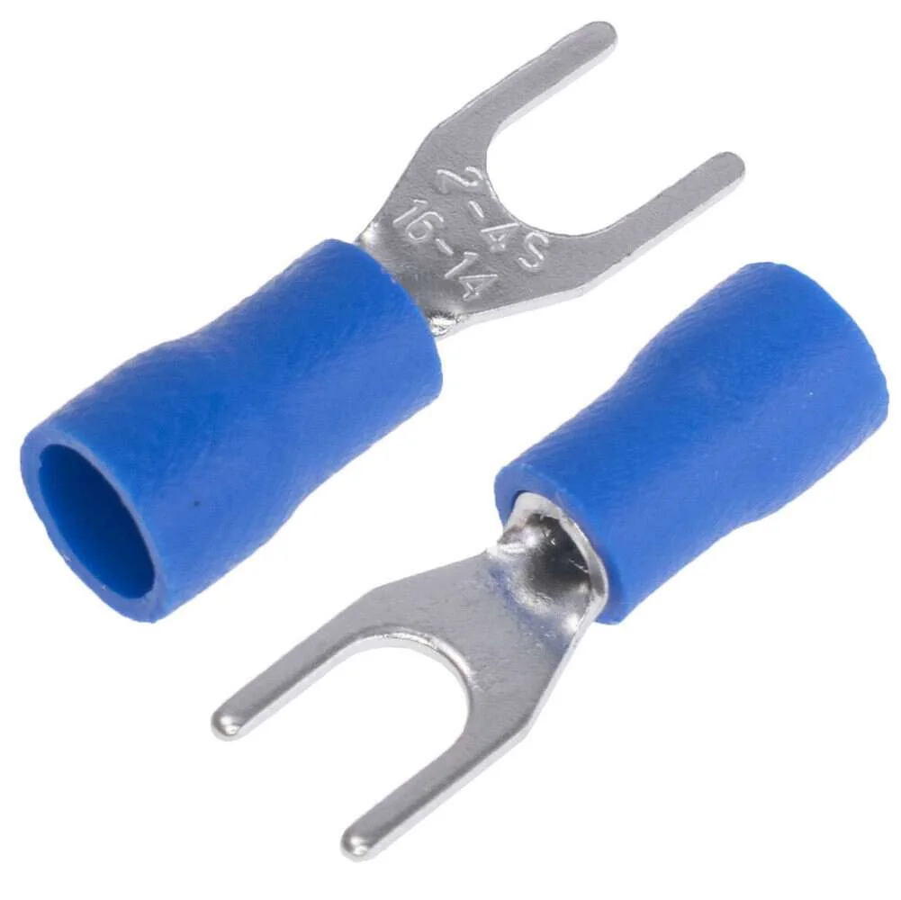 SVS2-4 Insulated Fork Terminal (10 Pcs)