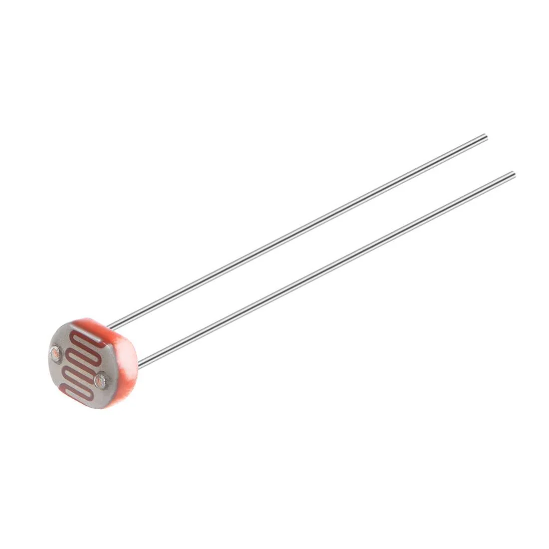 Photo Resistor Sensor LDR 5mm GL5528 8kΩ~20kΩ P=3.4mm