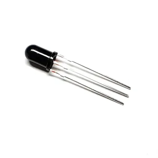 IR Receiver 38KHz Round Head 5mm 3 Pin