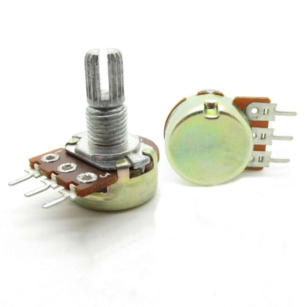 Metal Potentiometer 1M Ohm 3-Pin