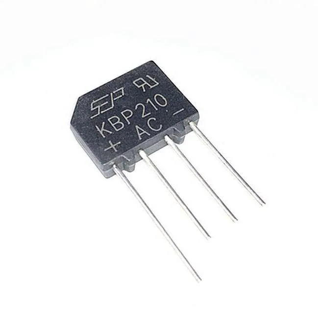 KBP210 Bridge Rectifier Single-Phase 2A 1000V KBP-2