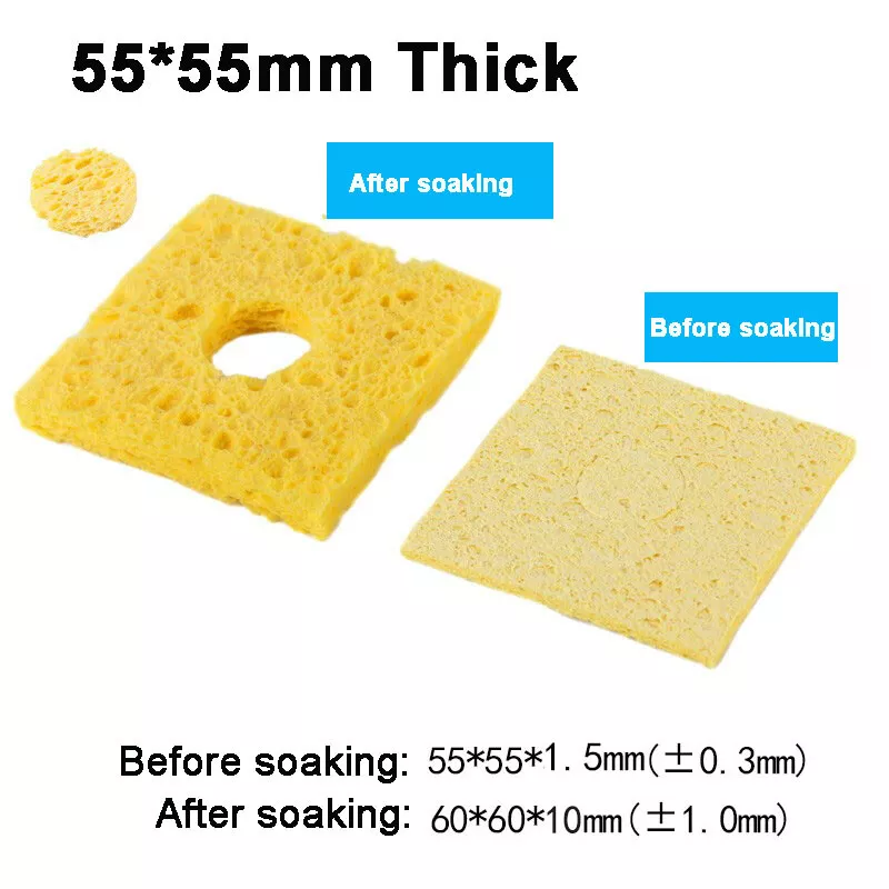 Soldering Iron Sponge 55x55mm