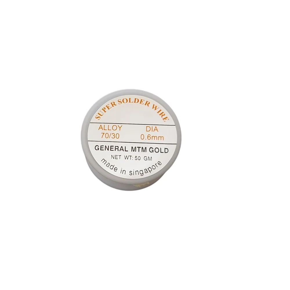 Soldering Wire 0.6mm|100Gm (Alloy:70/30) Made in Singapore