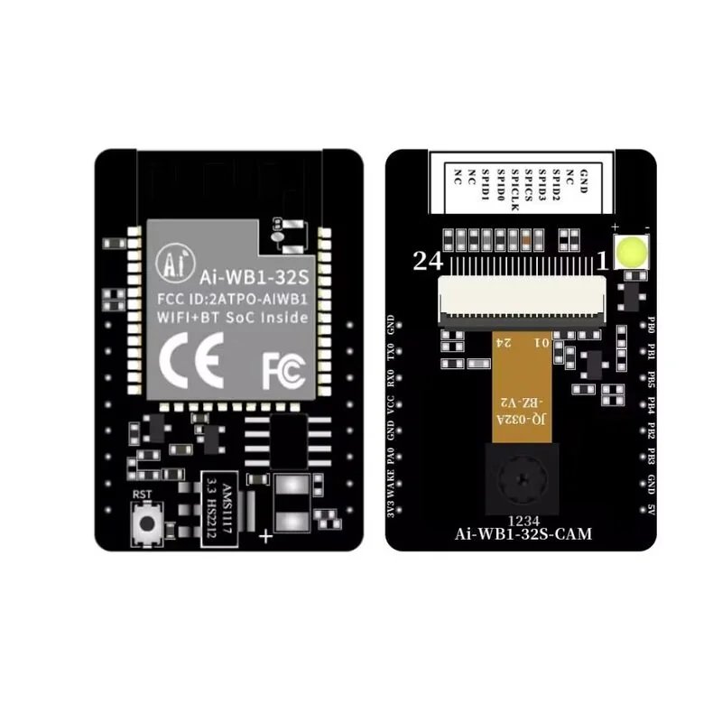 Ai Thinker Ai-WB1-32S-CAM ESP32 CAM Development  Board  with GC032A Camera  Module