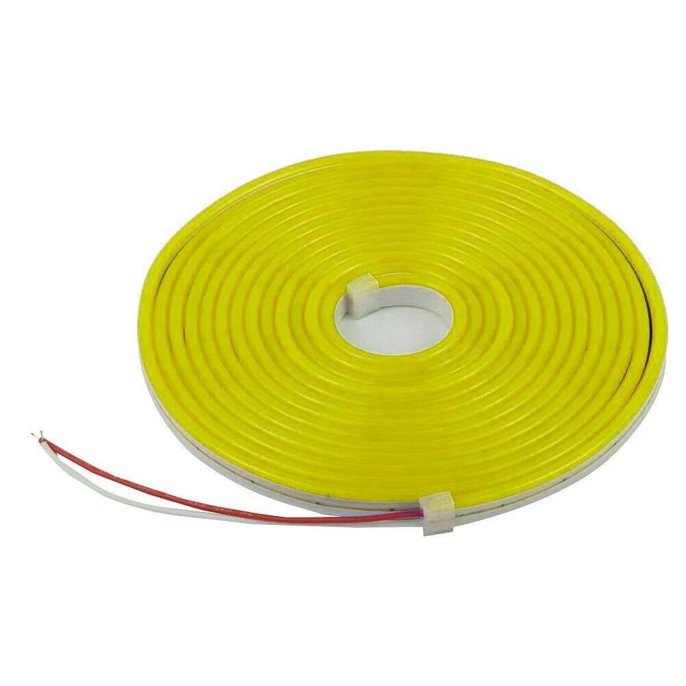 Neon Flexible LED Strip Light 5M (Yellow)  12VDC