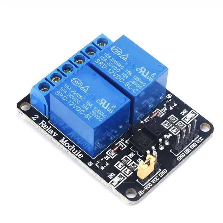 Relay Module 2 Channel 12V Active Low Trigger