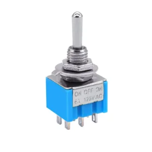 Toggle Switch 6 Pins ON-OFF-ON (6A,125VAC)
