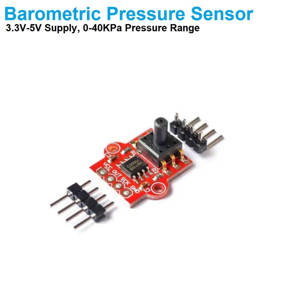 Barometric Pressure Sensor Module 3.3V-5V Supply voltage 0-40KPa Pressure Range