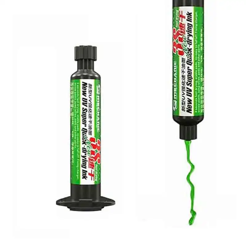 MECHANIC UV Curable Solder Mask 10ml - 3S New Green