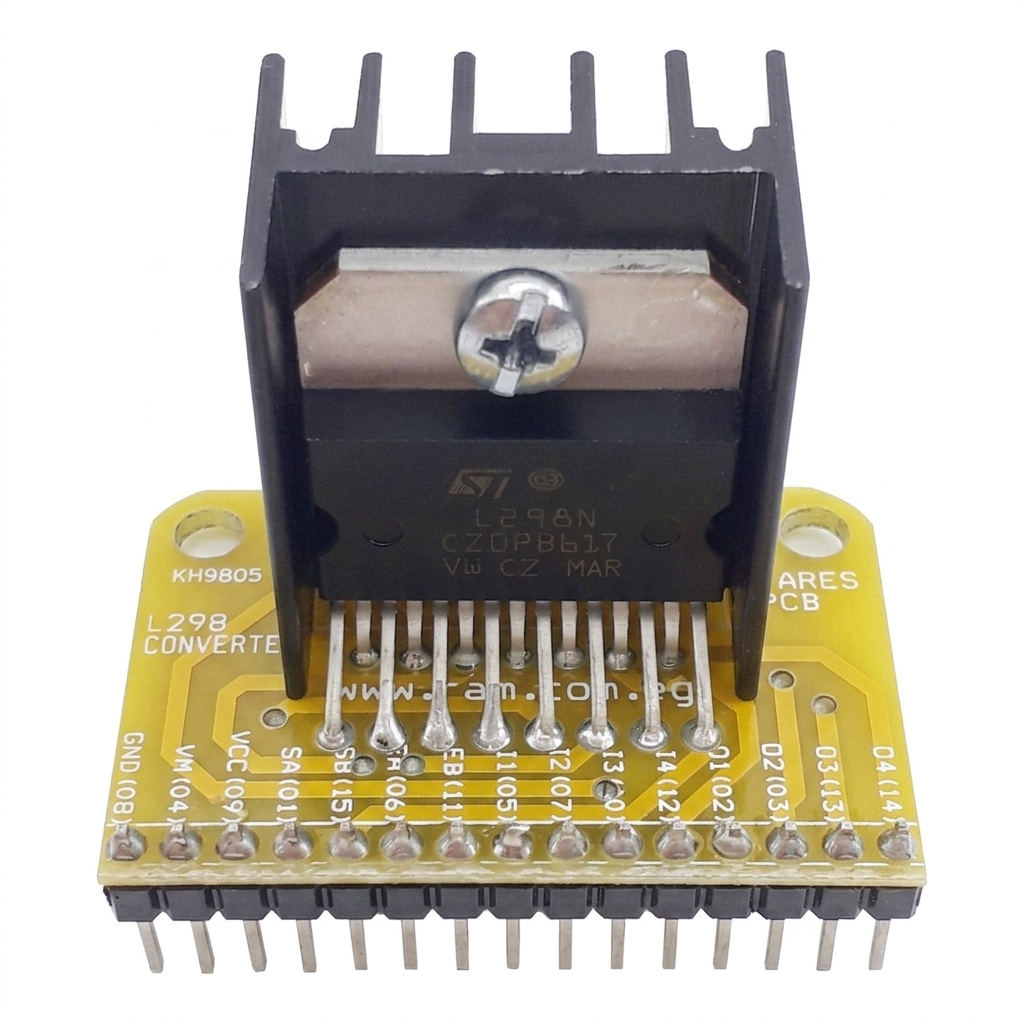 L298 IC Breakout to Pin Header