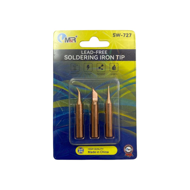 M&R SW-727 LEAD-FREE Soldering Iron Tips 3PCS