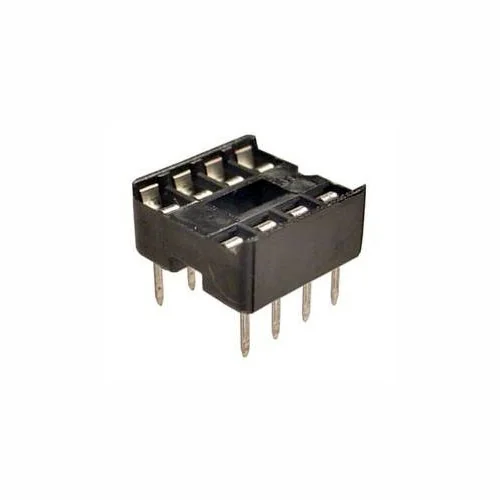 IC Socket (4+4) Base 8 Pin
