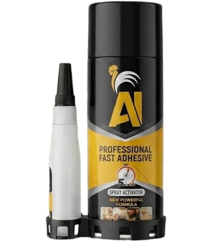 Professional 2 in 1 Fast Adhesive (Glue + Activator Spray), Super Strong Adhesion