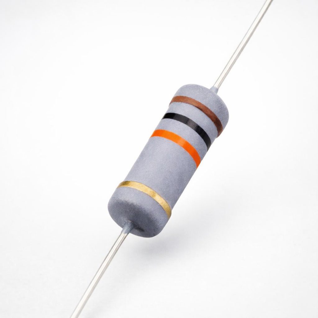 Carbon Resistor 10KΩ 2W Through Hole