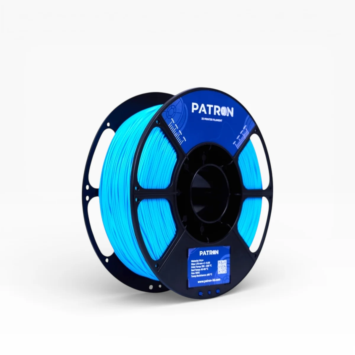 PATRON (Baby Blue) PLA+ Filament 1.75mm 1Kg Roll for 3D Printer