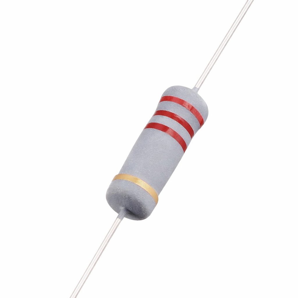 Carbon Resistor 2.2kΩ 2W Through Hole