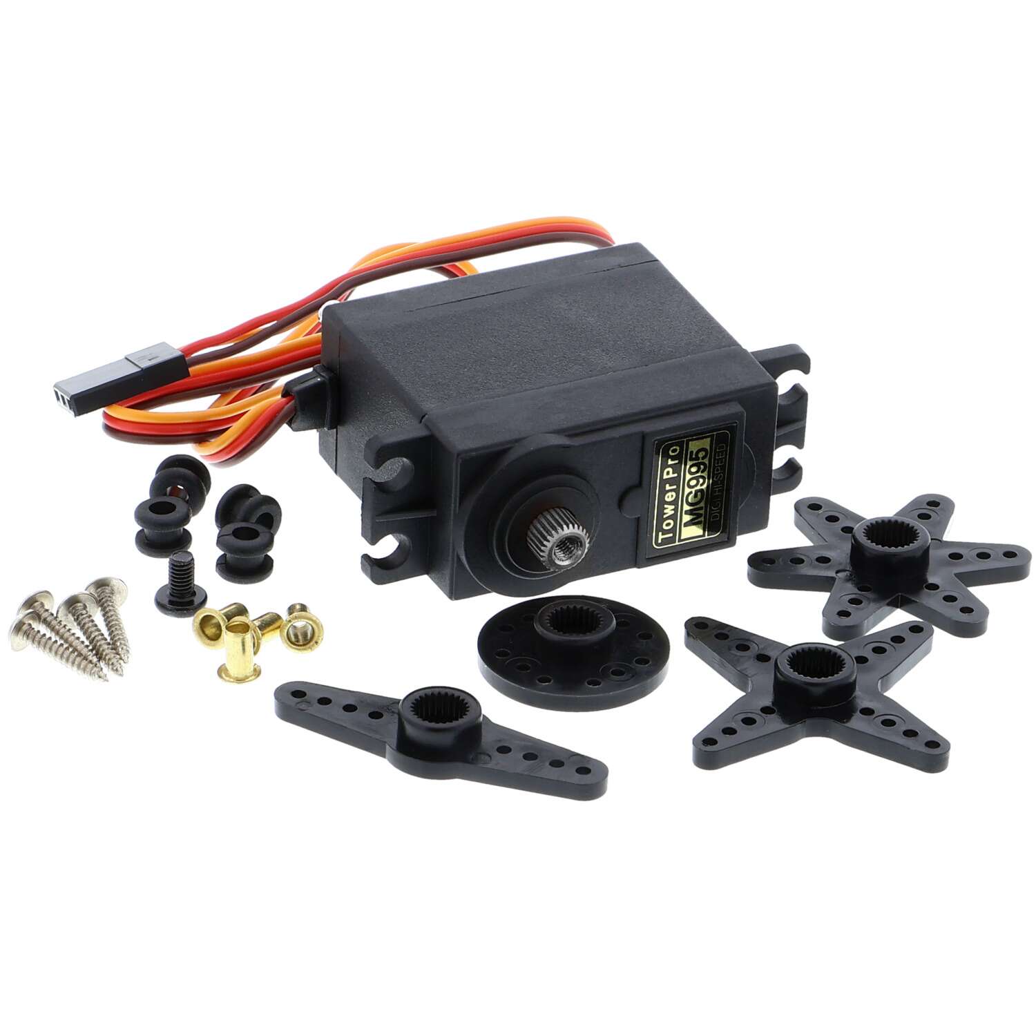 Servo Motor (Half Metal Gear) MG995 TowerPro 180 Degree