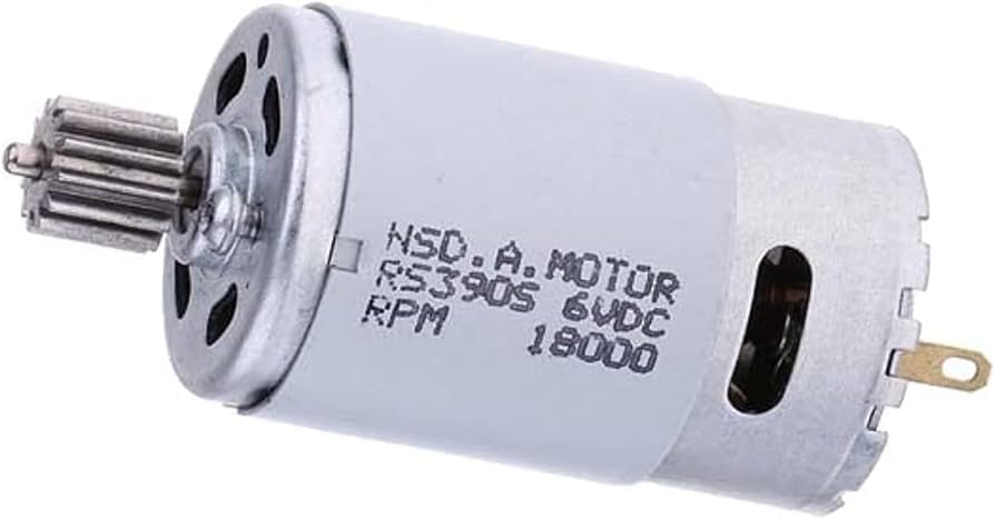 RS390 DC Motor 6V 18000 rpm (High Speed Motor)