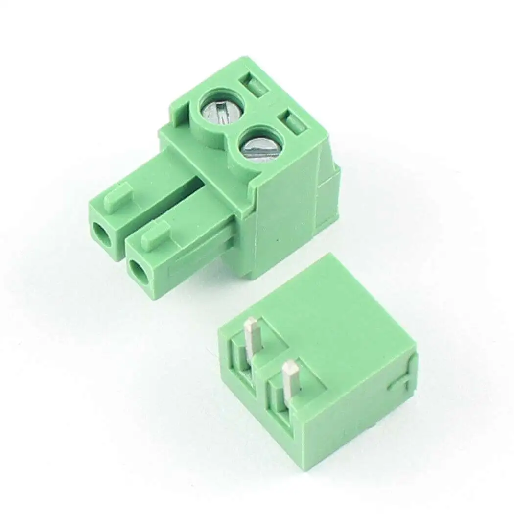 Pluggable Terminal Block 2 Pin Pitch 3.81mm