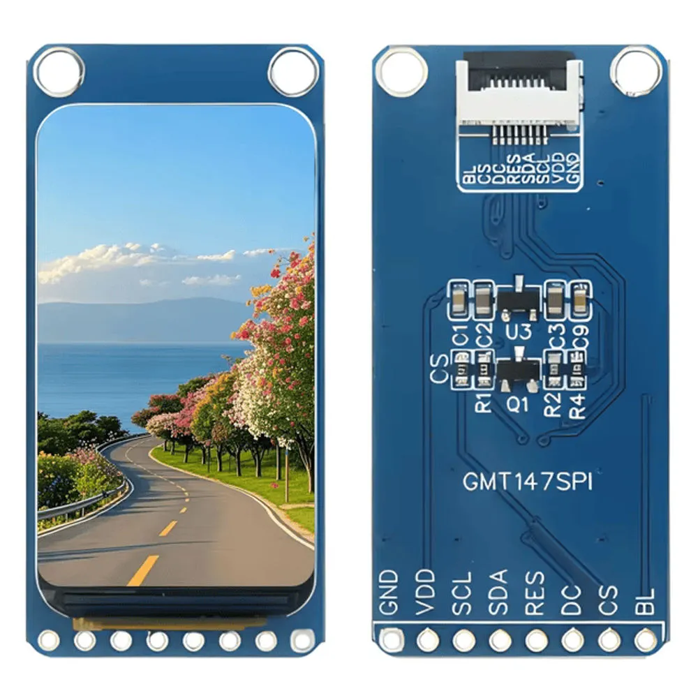 TFT LCD Display 1.47 ST7789 SPI 8 Pin ″ 21.20 x 44mm