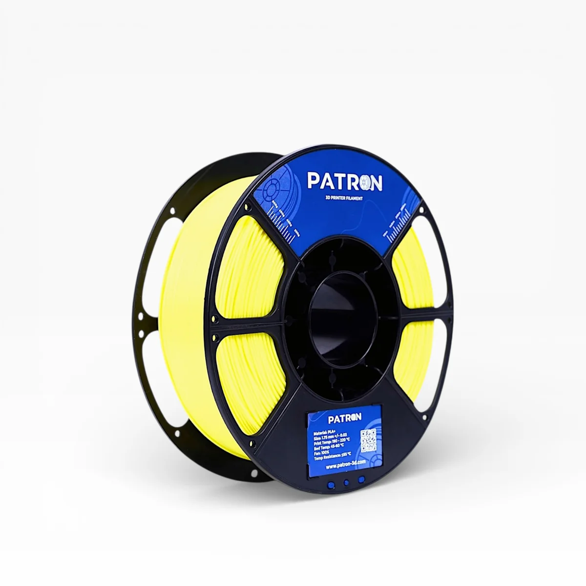 PATRON (Canary Yellow ) PLA+ Filament 1.75mm 1Kg Roll for 3D Printer
