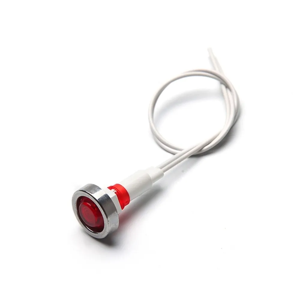 LED 220VAC with Wire - Red