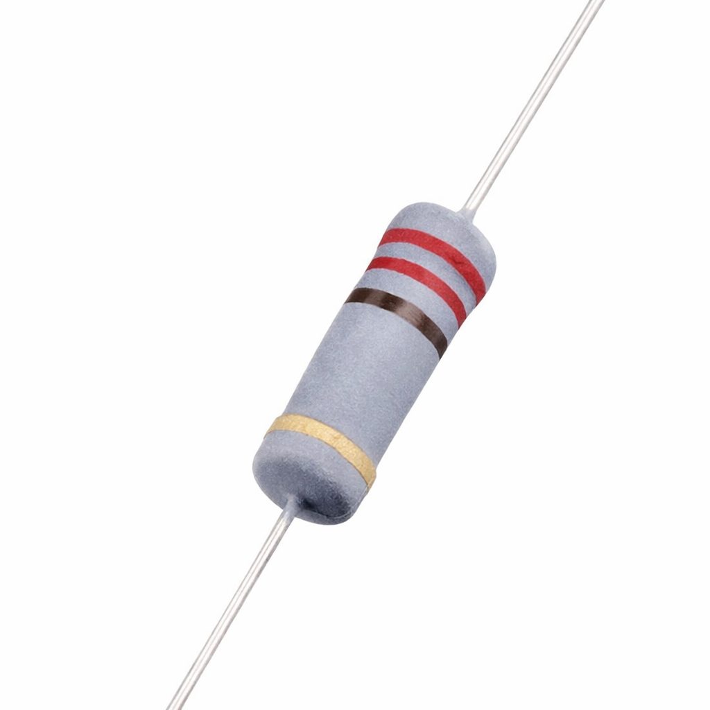 Carbon Resistor 220Ω 2W Through Hole