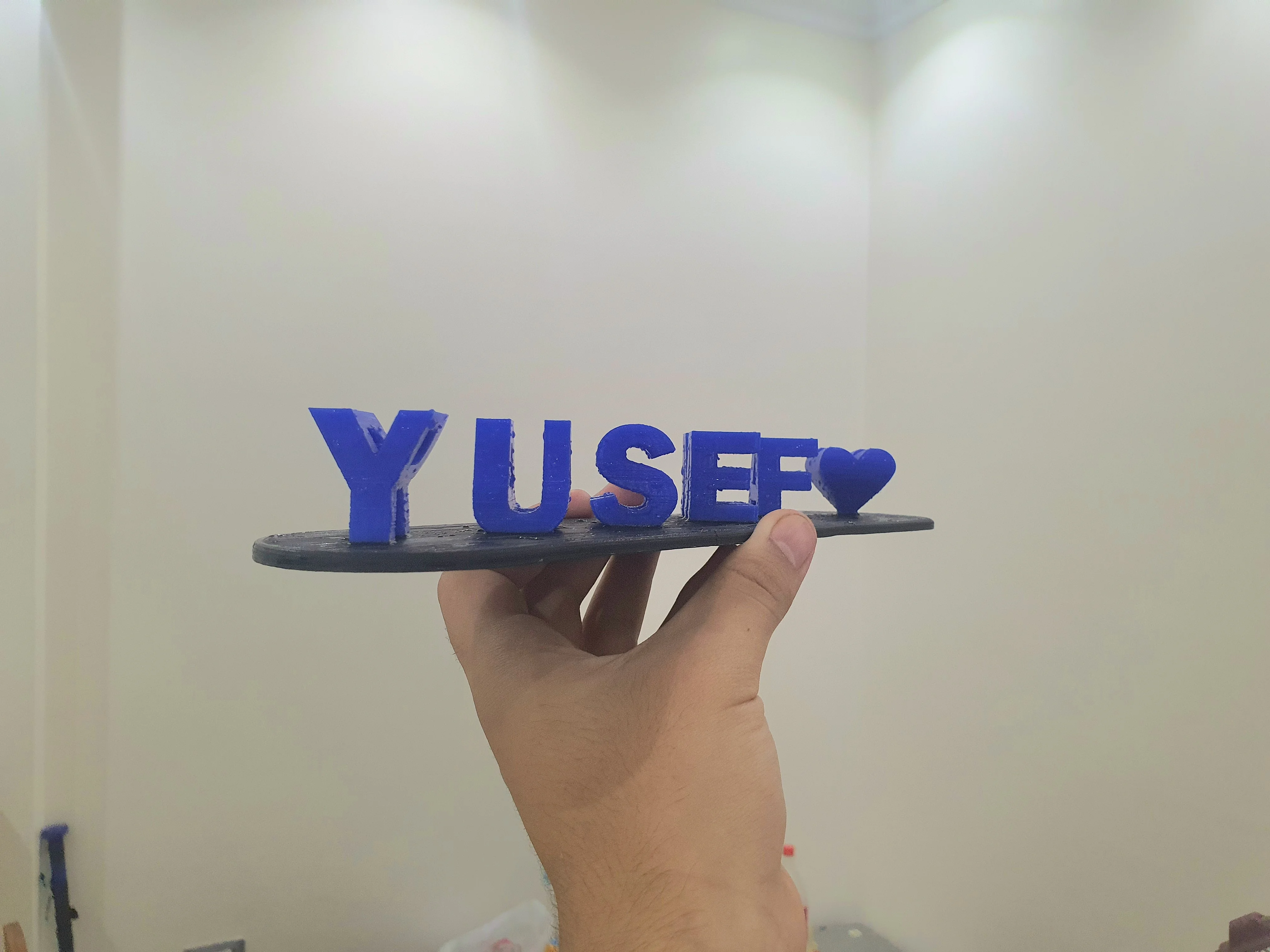 customized 3D Dual Name