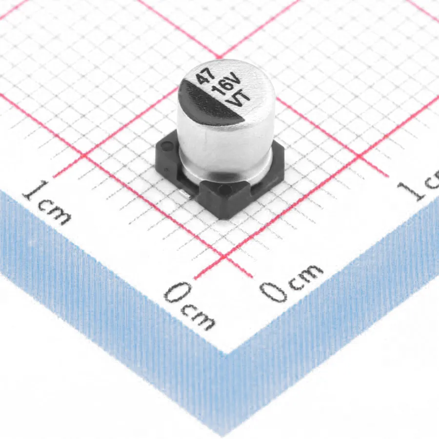 Aluminum Electrolytic Capacitors – SMD 47uF 16V 5×5.4mm