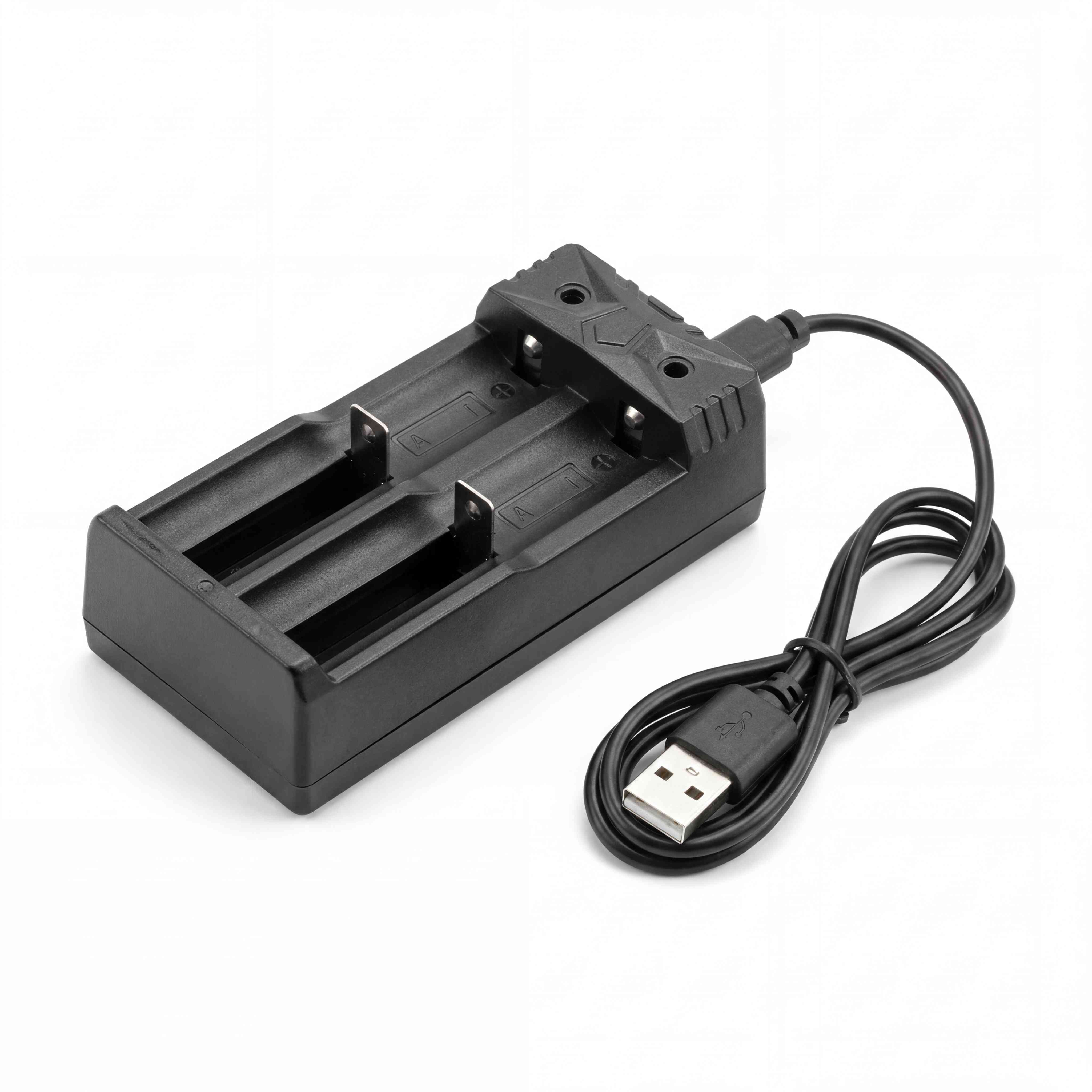 GENPRO G86C2 2-Slot Smart 18650 Li-ion Battery Charger with Type C Cable