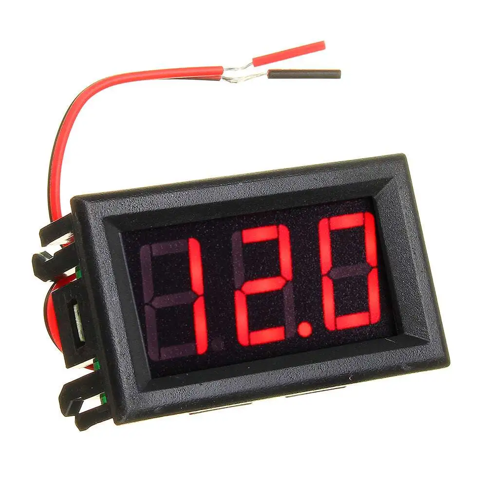 Digital Voltmeter Display Red LED 0.56 inch – 2 Wire 4.5-30VDC
