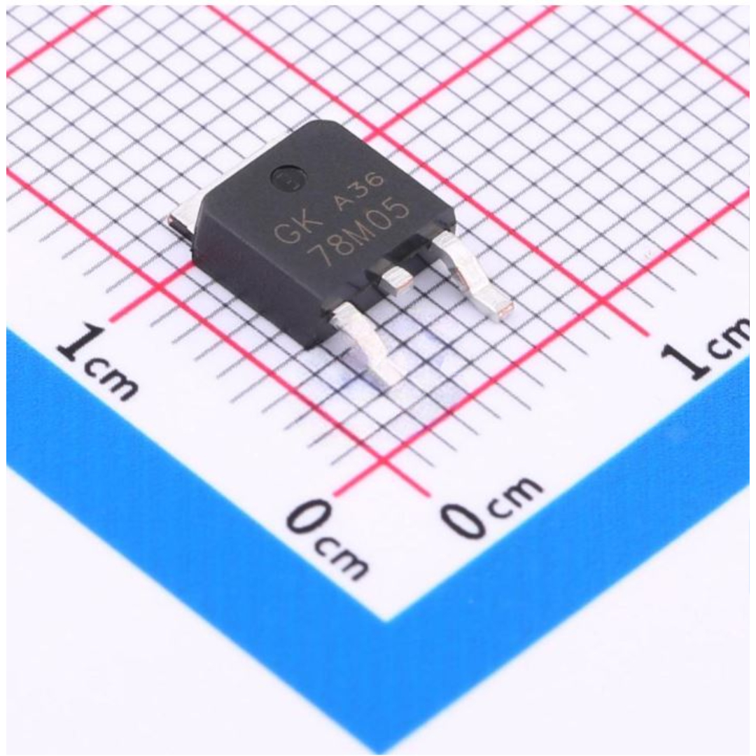 GOODWORK 7805 78M05 SMD Fixed 35V 5V 2V @ 1000mA(typ) TO-252-2(DPAK) Dropout Regulators