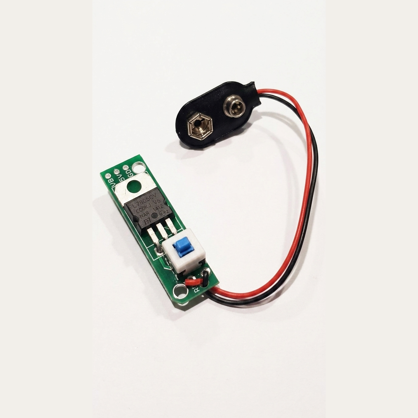 Battery Kit Breadboard 9V Input to 5V/9V Output