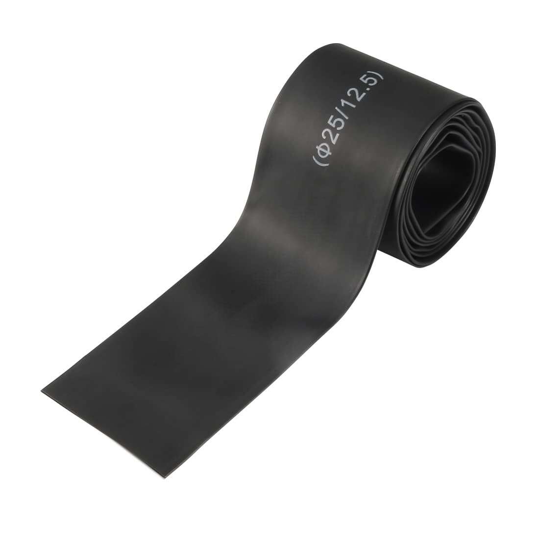 Heat Shrink 25mm Black 1meter