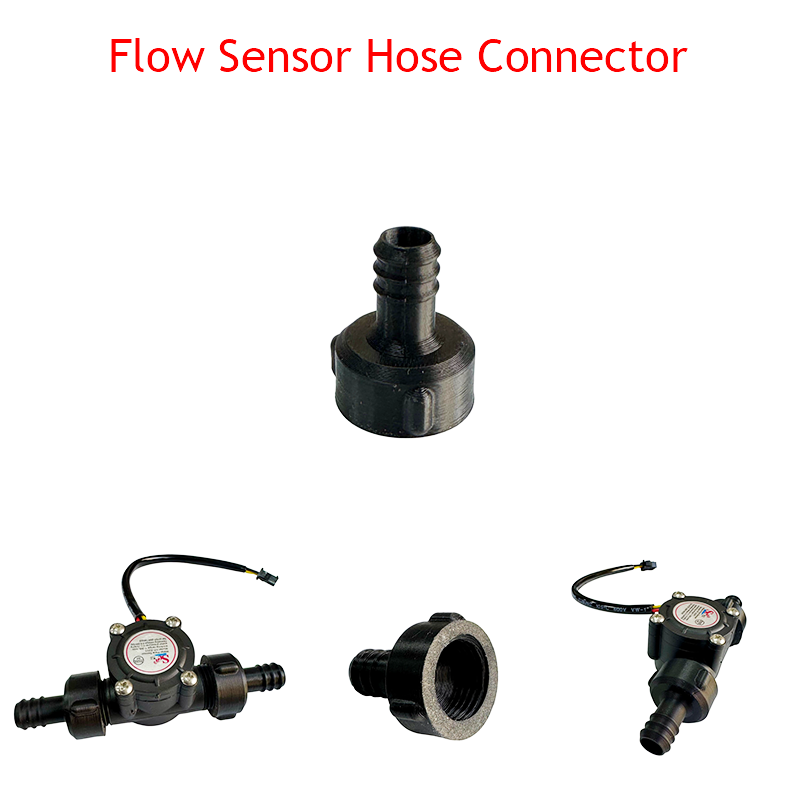 Water Flow Sensor Hose Connector Model YF-S201 (1/2 Inch) 1Pcs - 2