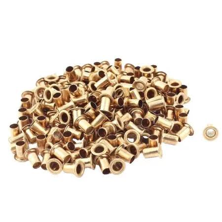 M1.3 x 2.5mm PCB Via Copper Hollow Rivets - Double Sided Circuit Board
