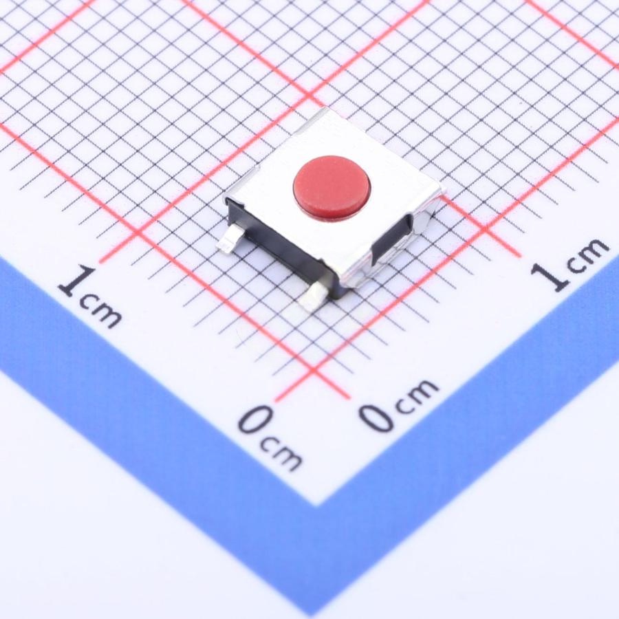 TS-E004 SMD Tactile Switch 4 Pin 6.2×6.2×2.5mm