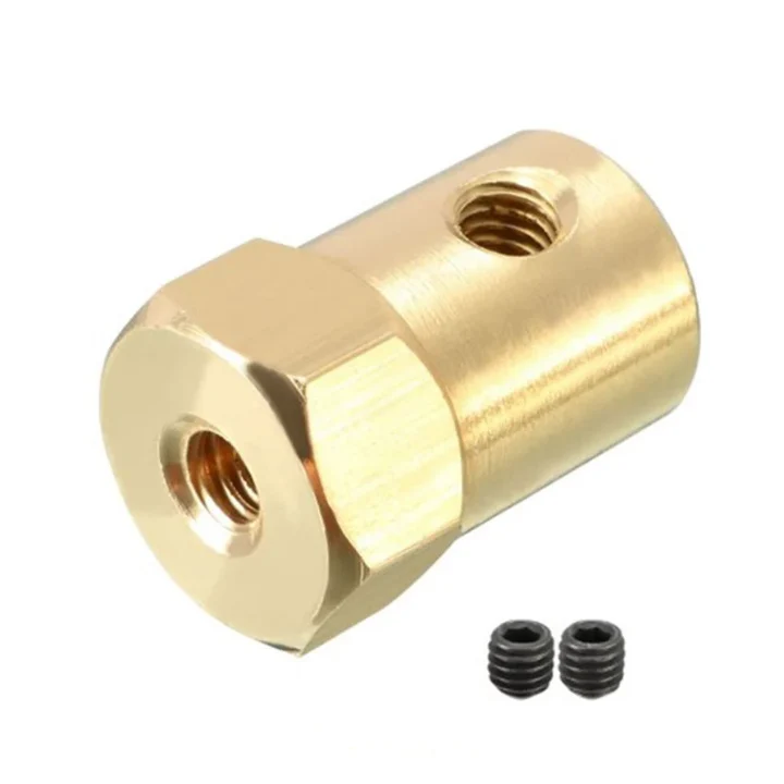 Hex Coupler For DC Geared Motor 6mm