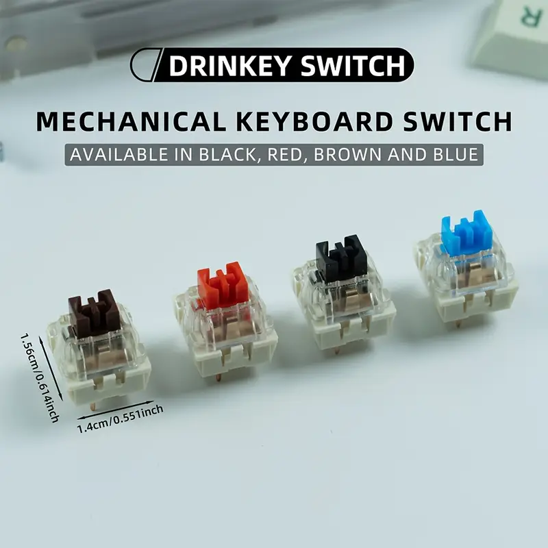 Mechanical Keyboard Switch 3 Pin - Black