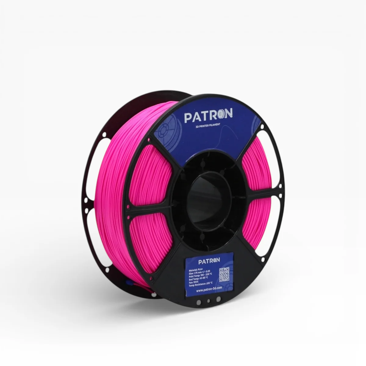 PATRON (Neon Pink) PLA+ Filament 1.75mm 1Kg Roll for 3D Printer