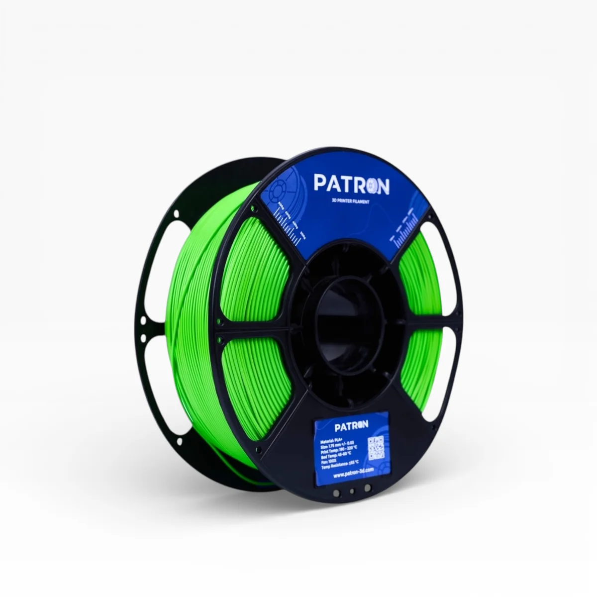 PATRON (Peak Green) PLA+ Filament 1.75mm 1Kg Roll for 3D Printer