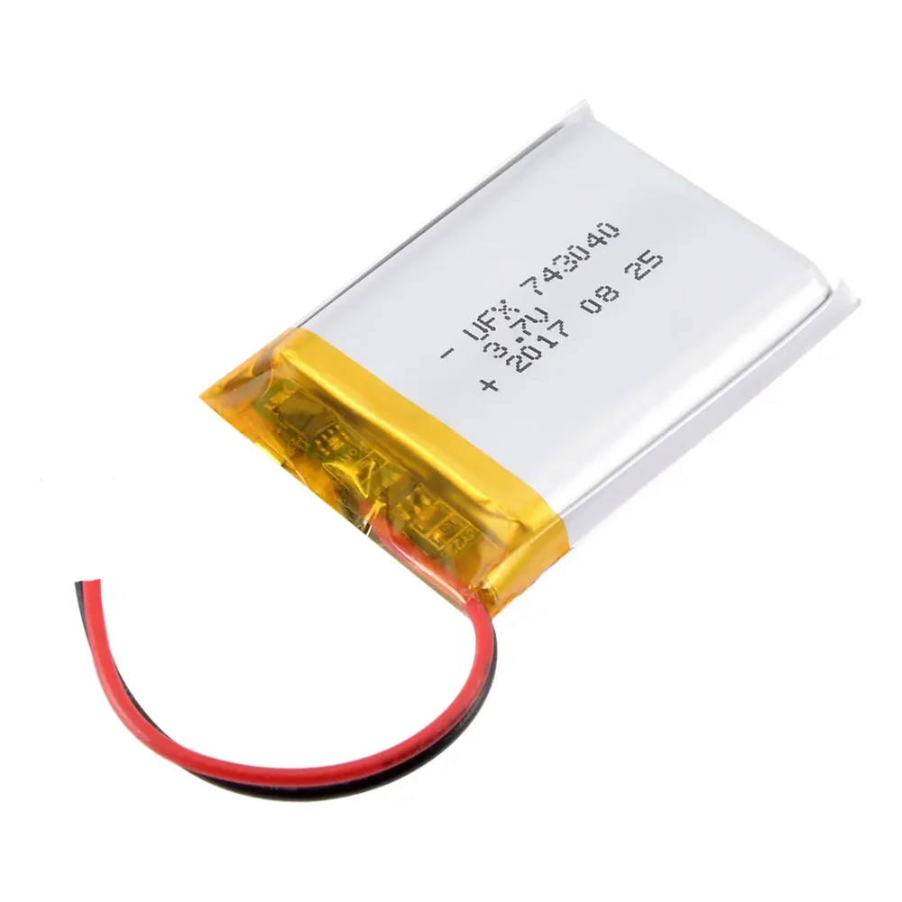 Lipo Battery Polymer rechargeable 3.7V- 700mA