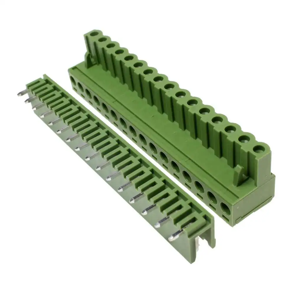 Pluggable Terminal Block KF2EDGV-5.08-16P PCB Solder Striate 5.08mm 16 Pin