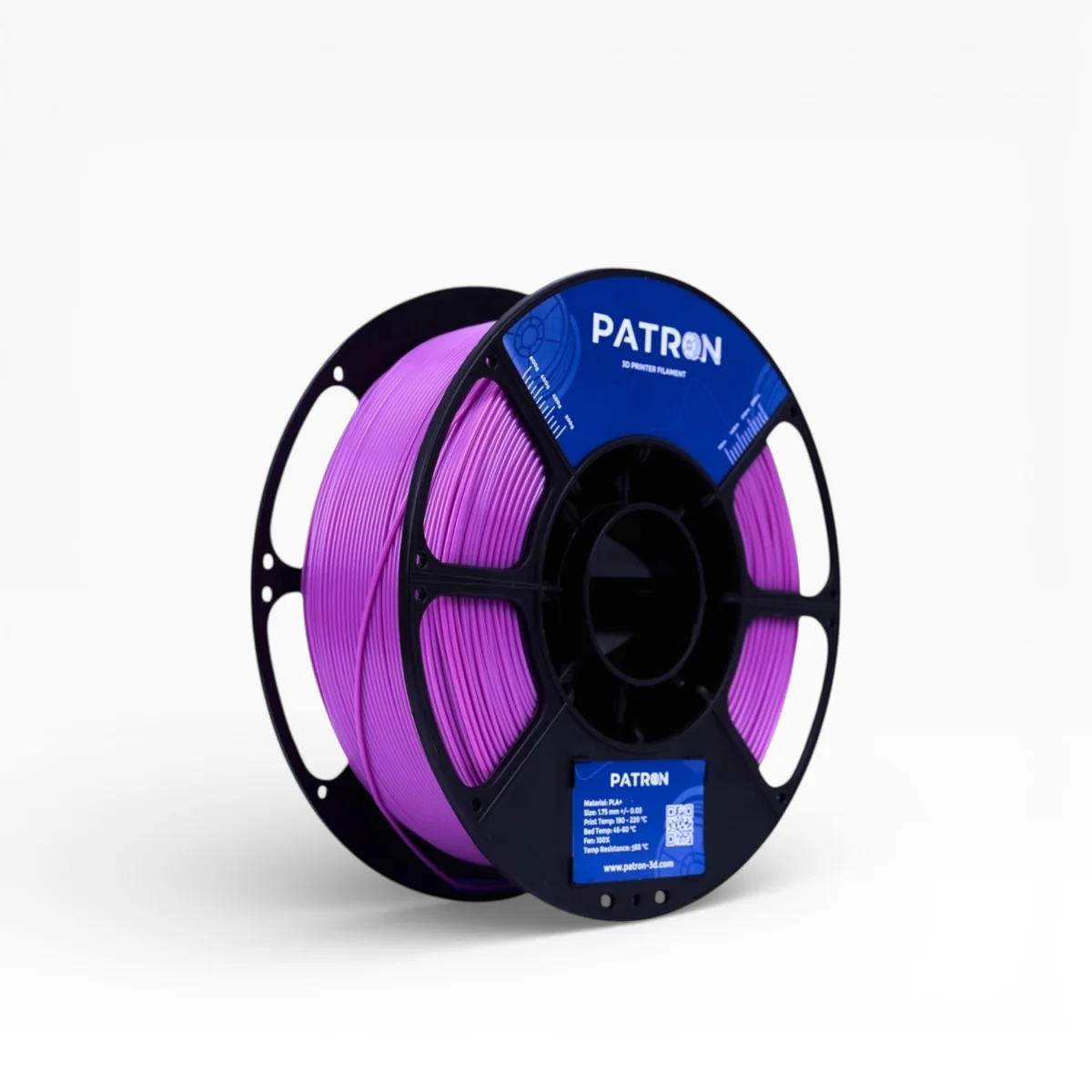 PATRON (Purple) PLA+ Filament 1.75mm 1Kg Roll for 3D Printer