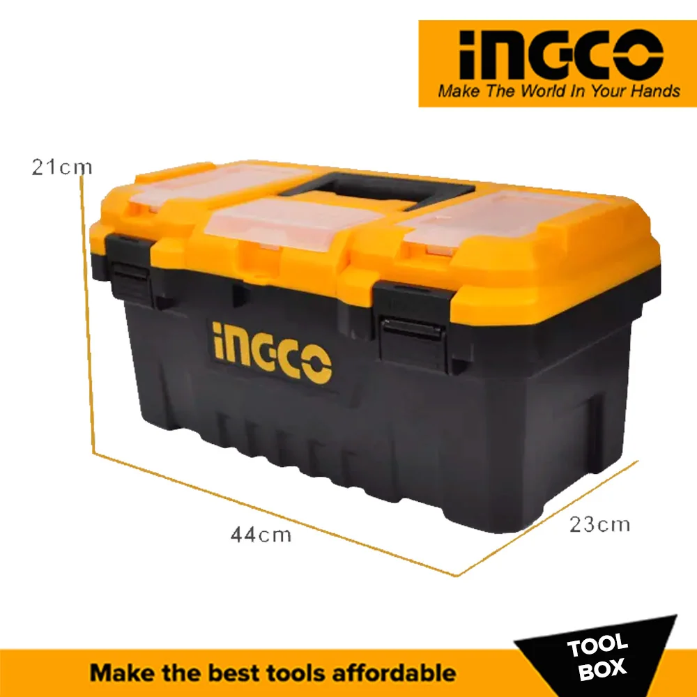 Ingco tool box 17 inches yellow PBX1701