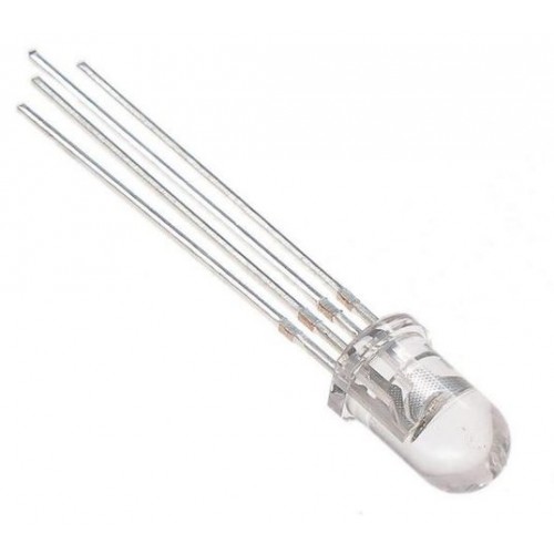 RGB Clear LED Common Anode 5mm